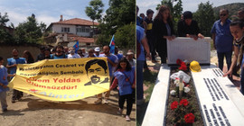 Ethem Sarısülük mezarı başında anıldı