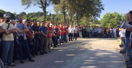 PETKİM işçileri giriş çıkışları kapattı