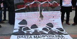 'Enfeksiyon kapan hasta mahpus Adem Amaç serbest bırakılmalı'
