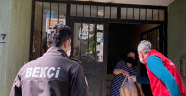 Sosyal yardım dağıtan bekçide koronavirüs çıktı