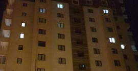Kayseri'de 14 katlı apartman karantinaya alındı