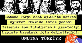 Tutuklu gazeteciler için sosyal medya eylemi