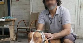 Havlayan köpekleri ve sahibini bıçakladılar