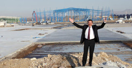 İki cümle 450 bin metrekare
