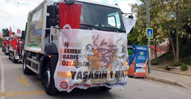 Sokağa çıkma yasağında çalışmak zorunda olan işçilere ceza