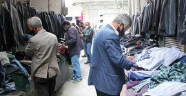 Van'da bayramlıklar ikinci el pazarından