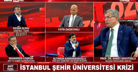 Davutoğlu ile Yeni Akit yazarı arasında gerginlik: Dilinizle beyniniz arasında sağlam bir ilişki var mı?