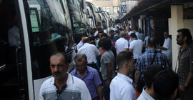 Bayram yoğunluğu başladı