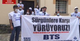BTS sürgünlere karşı Ankara’ya yürüme kararı aldı