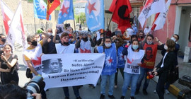 İstanbul'da siyasi partilerden ABD Başkonsolosluğu önünde Floyd protestosu