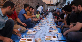 Sur’da yeryüzü sofrasının sonuncusu kuruldu
