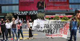İstanbul'da George Floyd eylemi: Polis şiddeti her yerde adalet hiç bir yerde
