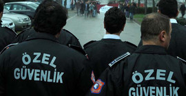 Özel güvenliklere uzun namlulu silah