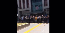 Avukatlar, baro başkanlarına yapılan saldırıya karşı dönüşümsüz 'Onur Nöbeti' başlattı