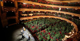 Barcelona operası ilk konserini bitkilere verdi