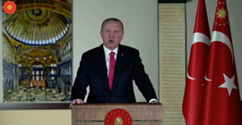 Erdoğan'dan Ayasofya açıklaması: Her türlü ifadeyi bağımsızlığımızın ihlali olarak kabul ederiz