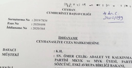'İddianamede AKP'li Çelik’in isminin başına 'sayın' yazıldı: Hukukun geldiği içler acısı hal'