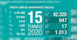 Türkiye'nin Coronavirus tablosu: 17 hasta hayatını kaybetti
