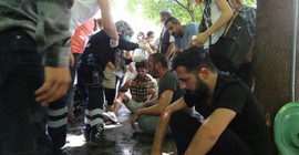 Dersim'de çocuk istismarı eylemine polis izin vermedi: 3 gözaltı