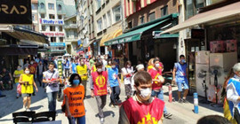 Suruç için bildiri dağıtanlara polis müdahalesi: 17 gözaltı