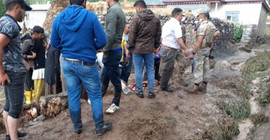 Doğubeyazıt'ta yaşanan selde bir çocuk yaşamını yitirdi