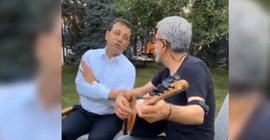 Ekrem İmamoğlu eşlik etti: 'Dostum Dostum'