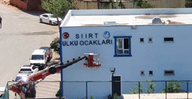 Siirt kayyımı taziye evini Ülkü Ocakları'na tahsis etti