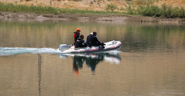 Dicle Nehri'nde kaybolan Yağbasan'ı arama çalışmalarına ara verildi.