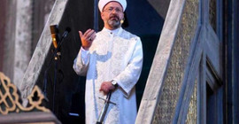 Kılıçla hutbe veren Ali Erbaş'tan Ayasofya mektubu: Medeniyetimiz yeniden yükselişe geçti