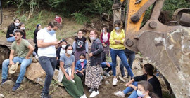 Ordu'da HES mücadelesi: Köylüler direndi, iş makineleri geri çekildi