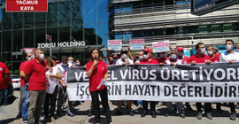 DİSK: İşçilerin hayatı buzdolabından değerlidir, Manisa'da üretime ara verilmeli