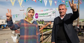 İkiköprü Belde Belediye eş başkanları serbest bırakıldı