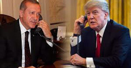 Erdoğan Trump ile görüştü