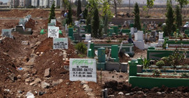 Diyarbakır’daki Corona mezarlığına 540 kişi gömüldü