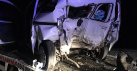Antep'te zincirleme kaza: 1 ölü, 4'ü çocuk 9 yaralı