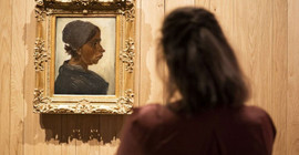 Van Gogh'un Kadın Başı tablosu 1,6 milyon euroya satıldı