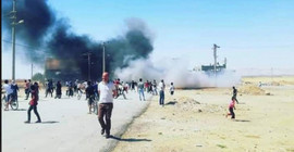 DEDAŞ protestosuna jandarma müdahale etti