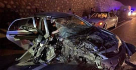 AKP’li belediye başkanı iş makinesine çarptı: 7 yaralı