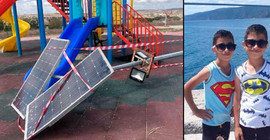 Parktaki aydınlatma direği 10 yaşındaki çocuğun ölümüne neden oldu