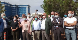 HDP'den Ankara Emniyet Müdürlüğü önünde açıklama: Bir şey olursa siz sorumlusunuz