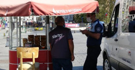 Taksim'in simit tezgahları kaldırılıyor