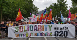 G20'ye karşı dev protesto
