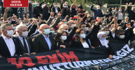 Ankara'da 10 Ekim gar katliamı anmasına izin verilmedi, 11 kişi gözaltına alındı