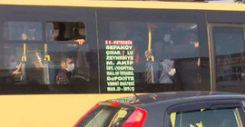 İkinci aşama yüz yüze eğitimin başlamasıyla minibüslerde yoğunluk yaşandı