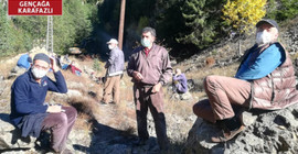 HES firması kendilerine engel olmak isteyen köylülerin üzerine beton döktü