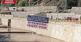 Cengiz Holding'in siyanür havuzuna karşı yurttaşların tepkileri devam ediyor