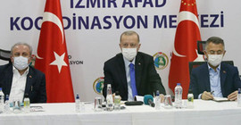 Erdoğan deprem bölgesine gitti
