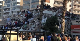 Tunç Soyer: Yıkılan binaların zemin katında market yapmak için kolonlar kesilmiş