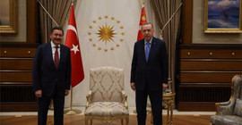 Saray'da dikkat çeken buluşma: Erdoğan, Gökçek'le görüştü