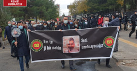 Avukatlar Tahir Elçi’yi anmak için Dört Ayaklı Minare’ye yürüdü